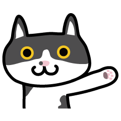 Saya kucing "Mu-chan" stiker