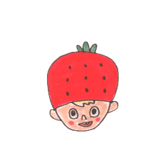 strawberry cap boy