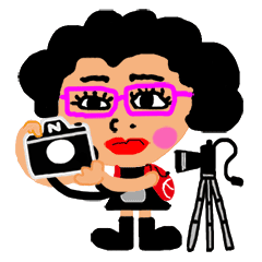 カメラ女子 うっしー Line スタンプ Line Store カメラ女子 うっしー Line スタンプ Line Store