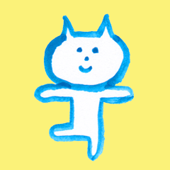 CAT (blue paint)