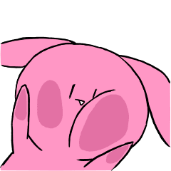 だらけるウサギのようなスタンプ Line スタンプ Line Store