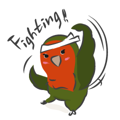 Annoyed bird - Olieve