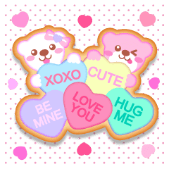 ラブリーアイシングクッキー2 英語 日本語 Line スタンプ Line Store ラブリーアイシングクッキー2 英語 日本語 Line スタンプ Line Store
