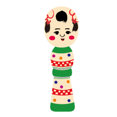 Together with KOKESHI DOLL