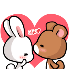 Always together Rabbit & Bear's love2