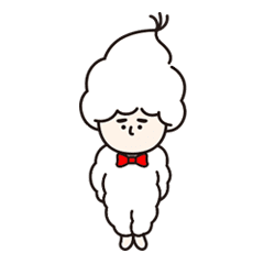 白いモフモフさん 英語版 Line スタンプ Line Store 白いモフモフさん 英語版 Line スタンプ Line Store