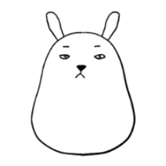The rabbit I say clearly
