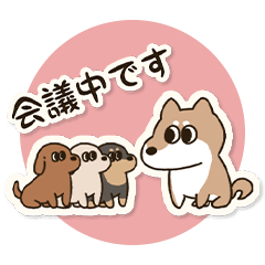 Polite dog Japanese