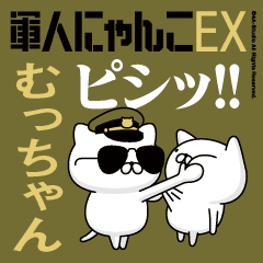 "MUCCHAN"name-Movie Military cat
