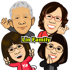 Lin Family`s sticker