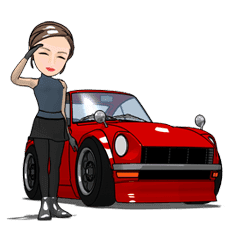 スポーツカーが好きだ Line スタンプ Line Store