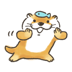 ようこそ かわうそ Line スタンプ Line Store ようこそ かわうそ Line スタンプ Line Store