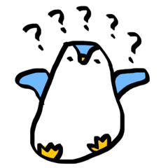 Sticker of the penguin