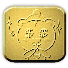 Golden Fortune Bear (English Ver.)