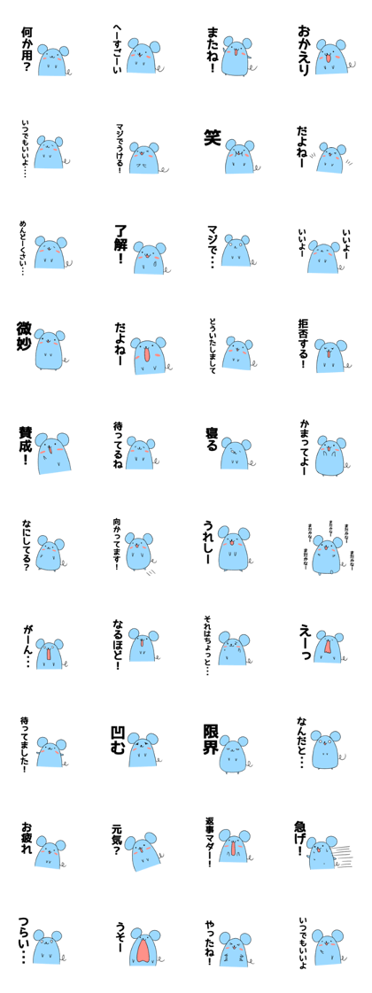 Nezumichan Sticker Nezumichan Sticker