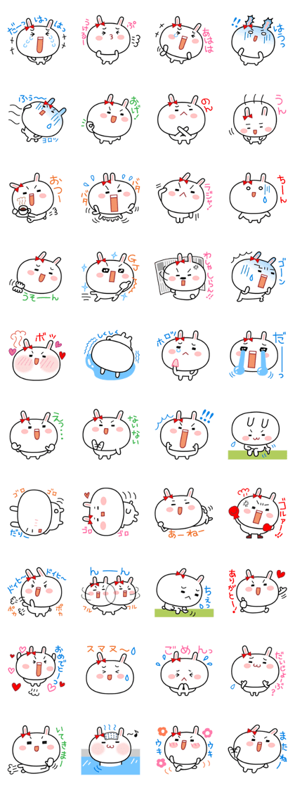 Cute rabbit MARU-USAKO