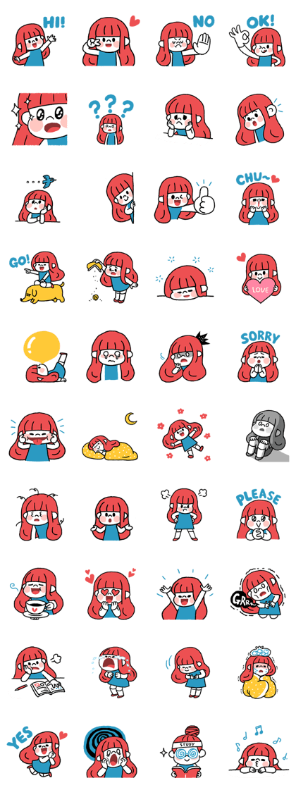 A little grapefruit girl.