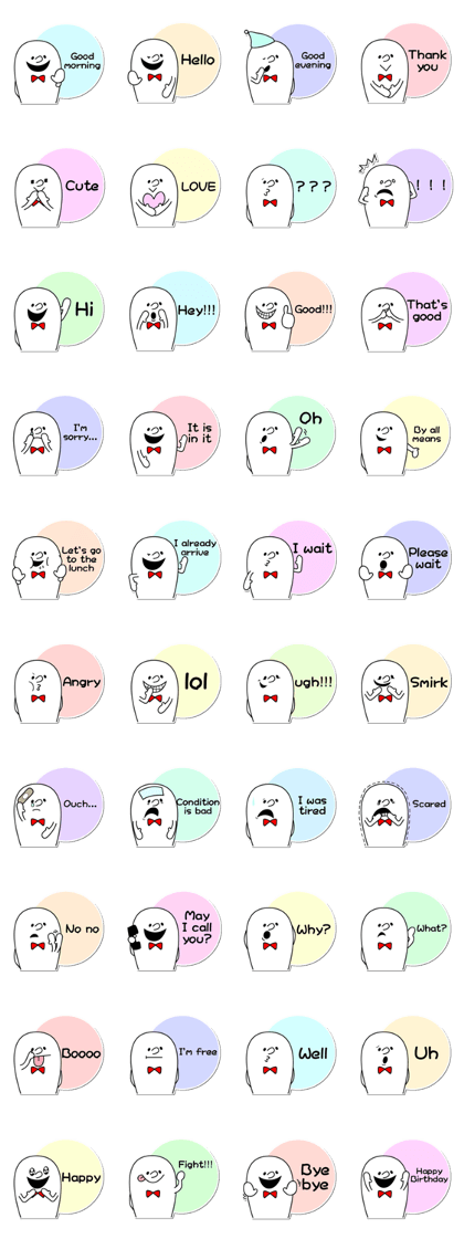 Mutter of a white man. English.