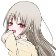 パーカーの女の子 クール Line スタンプ Line Store パーカーの女の子 クール Line スタンプ Line Store