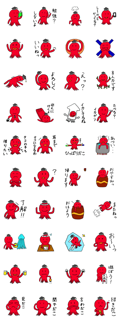 Literature of octopus