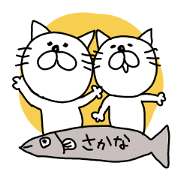JAPAN CAT STICKER