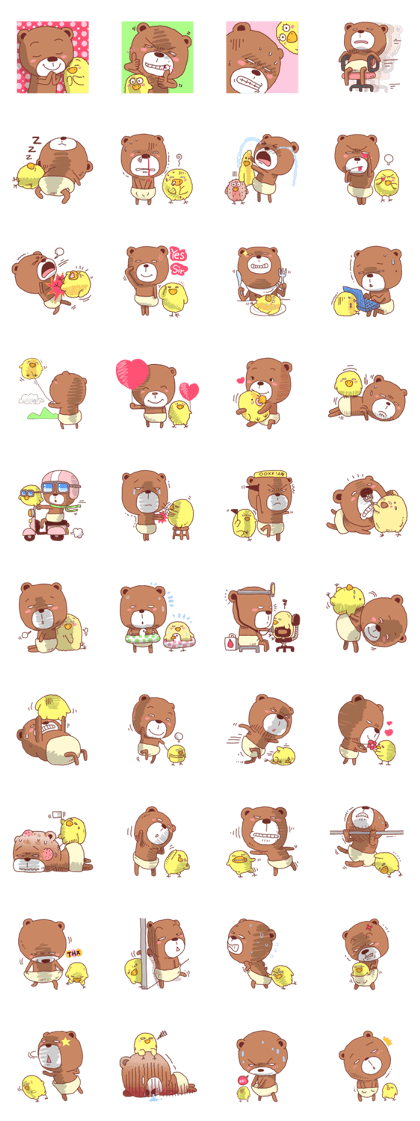 Diaper Bear Love You