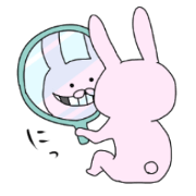 Feel lonely; a rabbit2