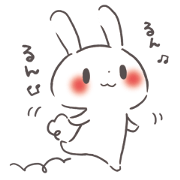 Rabbit sticker set Rabbit sticker set