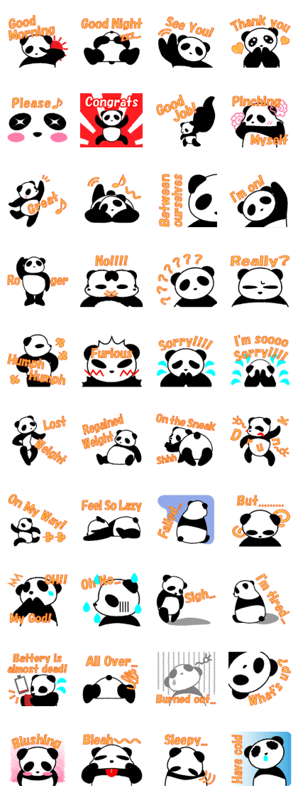 Panda Lovers in English Panda Lovers in English