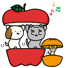 Wanu-Dog and Meow-Cat and Molo-Mouse