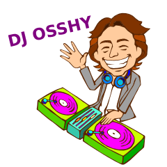 DJ OSSHY　スタンプ