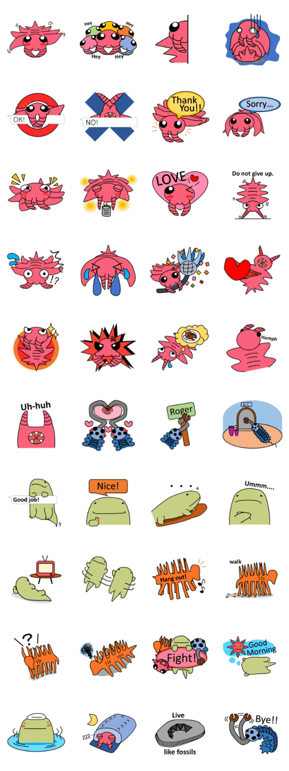 Anomalocaris and extinct animals