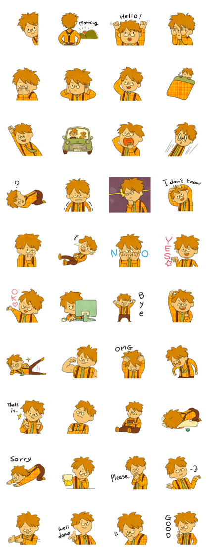 The man of suspenders lovers(English)