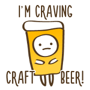 Craft Beer Sticker Craft Beer Sticker