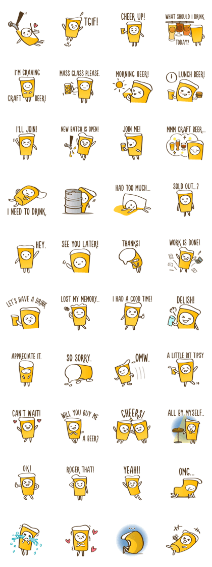 Craft Beer Sticker Craft Beer Sticker