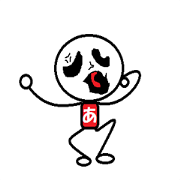 Dancing HiraganaMan! Dancing HiraganaMan!