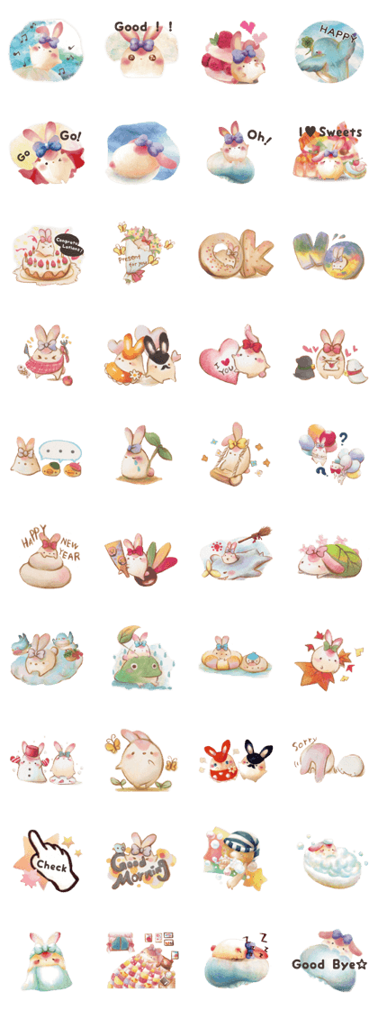 Mimmie's picture book Sticker Mimmie's picture book Sticker