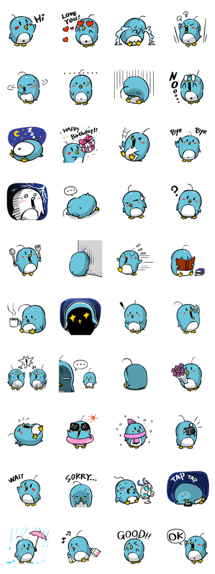 Little blue penguin - 'ALPENG' Little blue penguin - 'ALPENG'