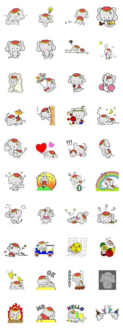 Elephant from Land of smile Thailand