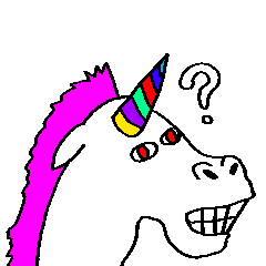 a mad unicorn
