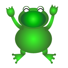 Lovely frog