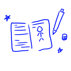 School Notebook doodles Thai ver.