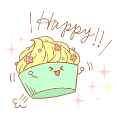 カップケーキさん Line スタンプ Line Store カップケーキさん Line スタンプ Line Store