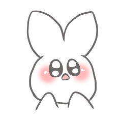 Pien rabbit Sticker