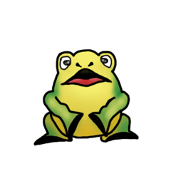 Frog similar to egg