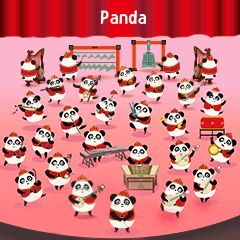 Chinese Orchestra of Panda:True love