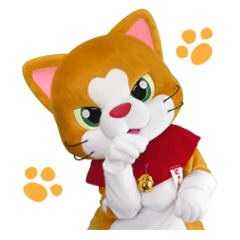 Cat mascot Nyankichi's stickers 01