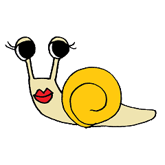 eyelash snail