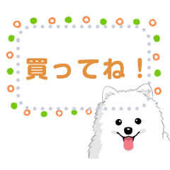 ポメラニアン(犬)のメッセージ 日本版