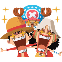 Animated One Piece Super Cute Stickers Line Stickers Line Store